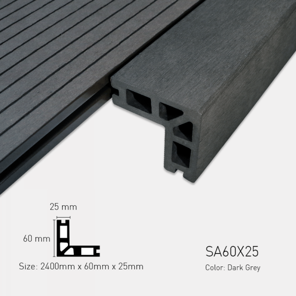 AWood SA60x25 Darkgrey AWood SA60x25 Darkgrey